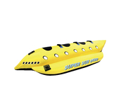 Tubos rebocadores secundários super amarelos da pessoa do PVC do esporte 3 para a mobília exterior inflável do esporte de barco fornecedor