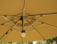 Parasol de controle remoto do guarda-chuva 150cm dobro de alumínio do para-sol da praia do guarda-chuva do pátio fornecedor