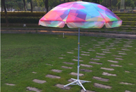 Parasol do poliéster da polegada 190T do guarda-chuva 48 do para-sol da praia do pátio da cor de 120CM multi fornecedor