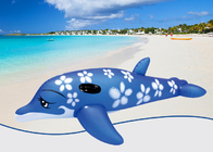Brinquedo inflado colorido da associação do projeto do golfinho do vagabundo inflável exterior do bebê da natação do PVC do costume o grande relaxa a cama de ar fornecedor