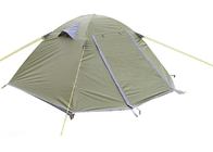 210*110CM Double Layer Outdoor Camping Shelter Verde PU revestido 190T Trekking Tent fornecedor