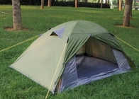 210*110CM Double Layer Outdoor Camping Shelter Verde PU revestido 190T Trekking Tent fornecedor