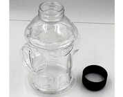 das garrafas de água transparentes do exercício do ANIMAL DE ESTIMAÇÃO 300ml o galo original do fogo deu forma à garrafa líquida da água plástica fornecedor