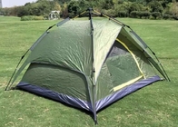 Verde exterior impermeável do poliéster das barracas de acampamento 190T de Polo PU2000mm da fibra de vidro fornecedor