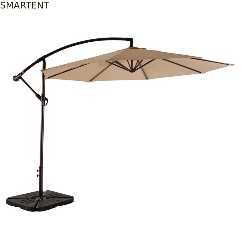 Guarda-chuva dobro 3M Cantilever Parasol Manual do pátio do restaurante aberto fornecedor