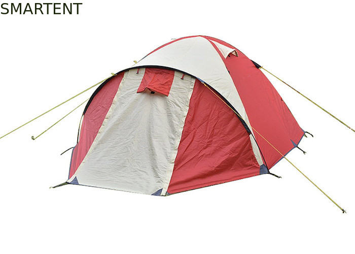 350*210*135CM Área exterior Quatro Temporada Camper Shelter PU revestido Double Layer Trekking Tent fornecedor