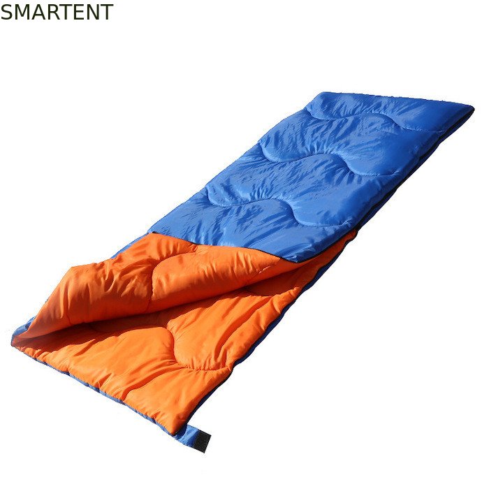 Envelope Forma Sacos de dormir de montanha Preenchimento de fibra oca 400gm 210 * 75cm fornecedor