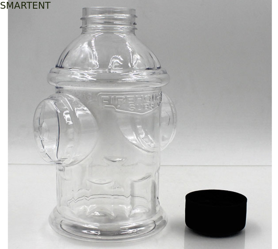 das garrafas de água transparentes do exercício do ANIMAL DE ESTIMAÇÃO 300ml o galo original do fogo deu forma à garrafa líquida da água plástica fornecedor