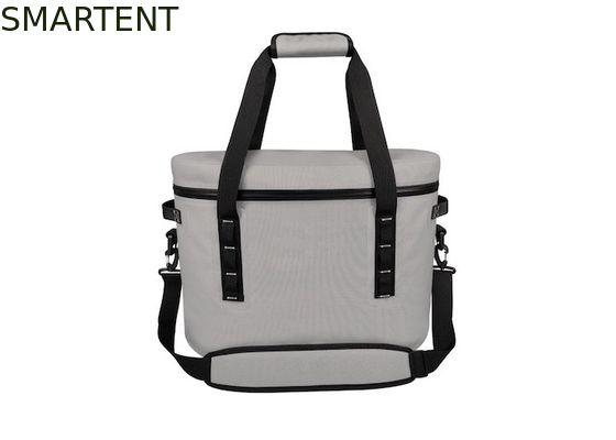 Bolsa térmica isolada em TPU cinza claro Cool Camping ao ar livre 20L 40x27x32CM