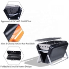 40.5*27.5*9cm cromou Oven Foldable Charcoal Grill de acampamento portátil de aço fornecedor