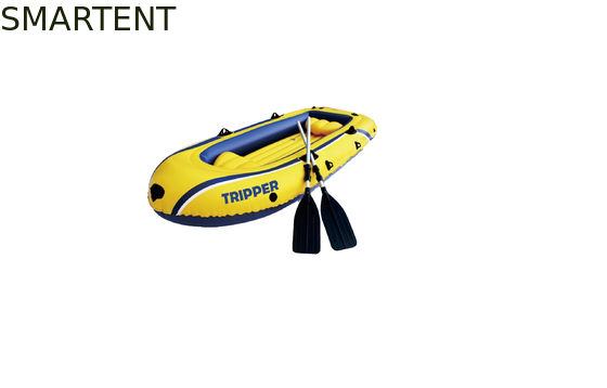 Comprar Barco inflável do PVC do excursionista amarelo da praia, barcos infláveis do reforço para o esporte de água Fabricação em linha