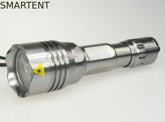Comprar Tocha pequena de acampamento portátil de prata do bolso do diodo emissor de luz das lanternas do laser do bulbo do Cree Q5 Fabricação em linha