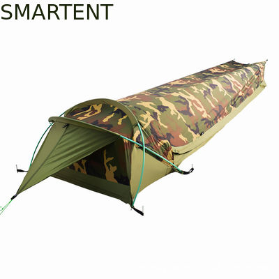Comprar 230*60*35CM Tendas de acampamento ao ar livre Tenda de túnel de camuflagem portátil para 1-2 pessoas Impermeável e fácil de transportar Fabricação em linha