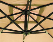 Parasol frente e verso 2.5X2.5m do modilhão de Roman Beach Sunshade Umbrella Large fornecedor