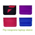 A luva original do portátil do PC do neopreno ensaca 17 polegadas Flip Style With Elastic Band fornecedor