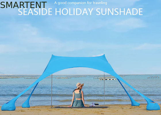 Comprar Espaçoso 210*150*170CM Leica Poliéster Tendas de acampamento ao ar livre para praia e acampamento Fabricação em linha