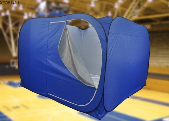 Tendas de acampamento ao ar livre 300*300*200CM Abrir rápido Automático de prata revestida 190T Poliéster azul Pop Up Relief Tents fornecedor