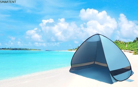 Tenda de acampamento automática pop-up ao ar livre 200 x 120 x 130 cm 190T Telhado de praia de poliéster fornecedor