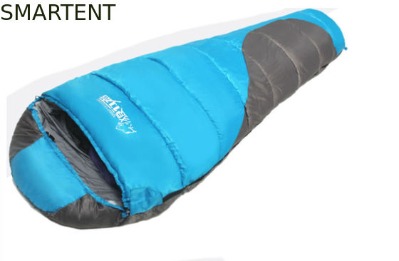 Comprar Sacos de dormir de montanha de revestimento de poliéster 210T 215 * 75CM 90% de pato para baixo Fabricação em linha