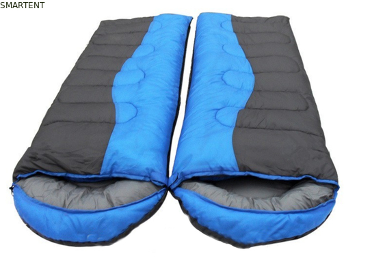 215*78CM Dual Color Outdoor Waterproof 190T Poliéster Fibra Hônica Clássica Duas Pessoas em Um Saco de Dormir fornecedor