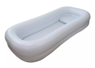 Banheira médica inflável de PVC portátil de cor branca 220 x 100 x 38 cm fornecedor