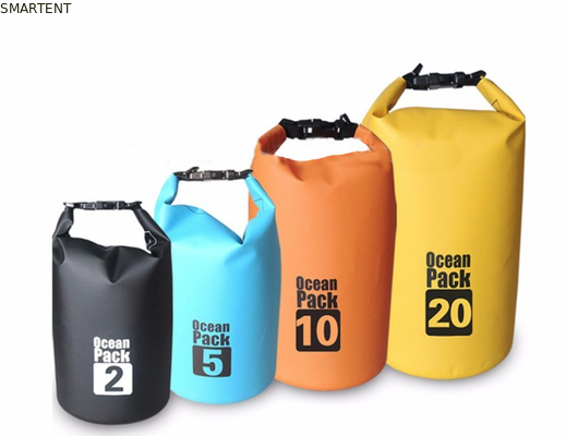 Sacos impermeáveis de 10L de telha de PVC Sacos secos de borda Sacos impermeáveis de borda Caiaque Canoagem Natação Mergulho fornecedor