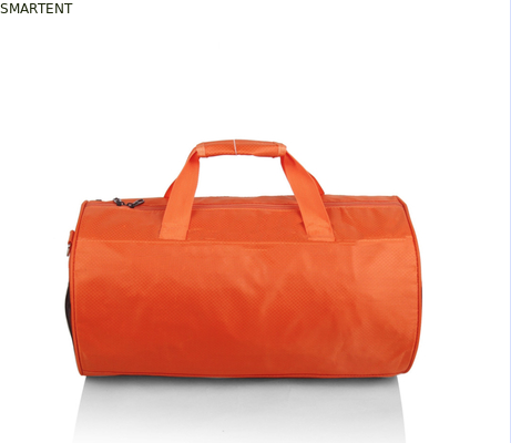 45*25cm Peso leve para o exterior Cor Laranja Resistente à água Poliéster revestido Oxford Barrel Sacos de viagem fornecedor