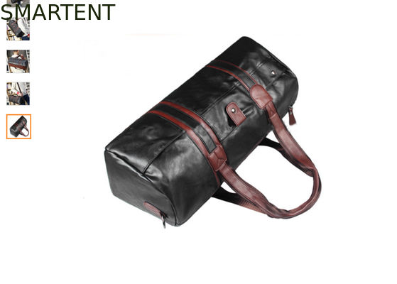 Comprar O curso impermeável dos homens negros ensaca o saco de Duffle de couro 53X18X21cm do Gym Fabricação em linha