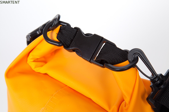 18*40CM Azul Saco Seco de Tela de PVC Selo Camping Praia Rafting Overboard Saco de tubo à prova d'água leve 5L - 30L Com Faixa fornecedor