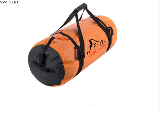 Sacos de viagem à prova d'água de cor laranja de 60L 600D Sacos de duffel esportivos fornecedor