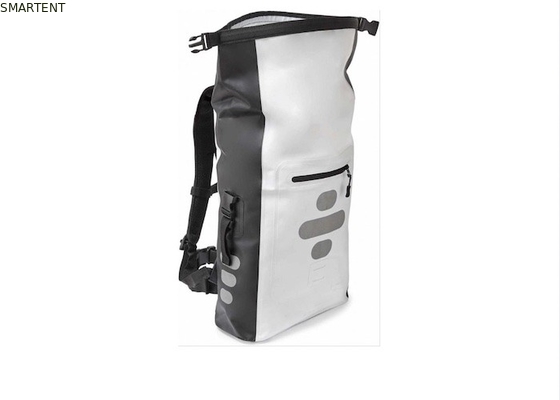 34x18x62.5CM Dual Color Custom Dry Backpack High Density 500D PVC Tarpaulin Sacos de viagem à prova de água fornecedor
