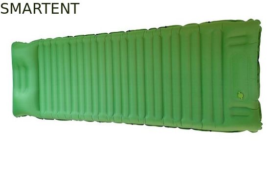 Comprar Sacos de dormir infláveis ​​40D Nylon TPU para montanha Colchão de ar portátil embutido com bomba de pé Fabricação em linha