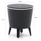 Caixa de resfriamento de mesa de plástico branco multifuncional moderna ao ar livre 49,5DX57Hcm fornecedor