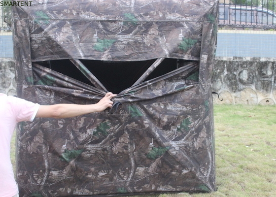 150*150*170CM Custom Lightweight Foldable Camouflage Tendas de caça ao ar livre 200D Poliéster Oxford fornecedor