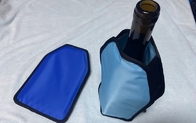 Garrafa fresca de congelação do gel do vinho da cor azul a anti refrigera o refrigerador 23 x 16cm fornecedor