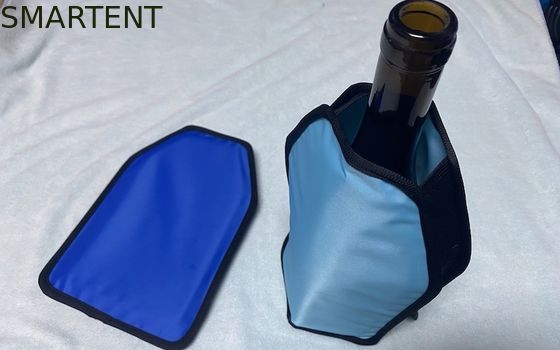 Comprar Garrafa fresca de congelação do gel do vinho da cor azul a anti refrigera o refrigerador 23 x 16cm Fabricação em linha