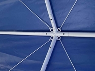 O poliéster azul exterior Oxford de 2x3M Disaster Relief Tent pintou o dossel de aço do tubo fornecedor