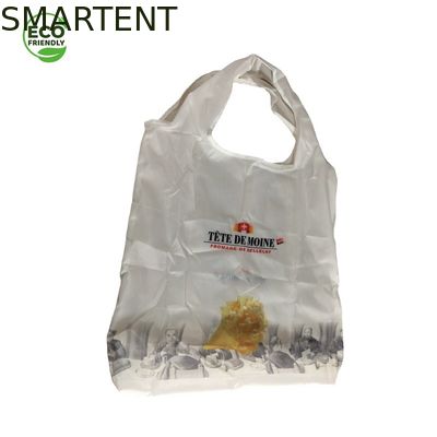 Comprar Do saco de compras amigável dos acessórios RPET 210T de 60 X de 44CM Eco cor branca imprimindo feita sob encomenda Fabricação em linha