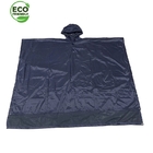 Acessórios amigáveis azuis de Eco de” da capa de chuva reusável unisex feita sob encomenda RPET 50*80 exteriores fornecedor