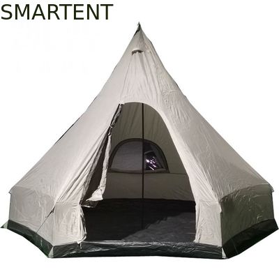Comprar Barraca de abrigo de acampamento da pirâmide exterior de 360 x de 360 X de 280CM com 1 - 2 ventilação Windows Fabricação em linha