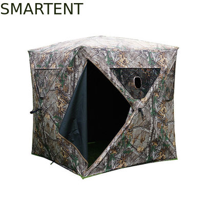 Comprar Barraca de caça à prova d'água de poliéster 210D camuflada revestida com PU Windows 1 - 2 pessoas 147*147*170 cm Fabricação em linha