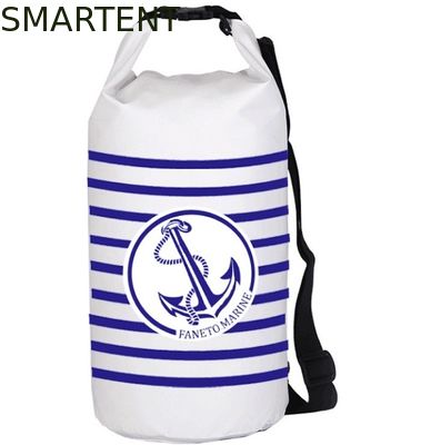 Comprar Saco de viagem à prova d'água de lonas de PVC de 15L com alça de ombro ajustável Fabricação em linha