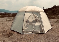 Tenda de acampamento ao ar livre de policotão impermeável octogonal com poste de estrutura de alumínio 4*4*2.4M fornecedor