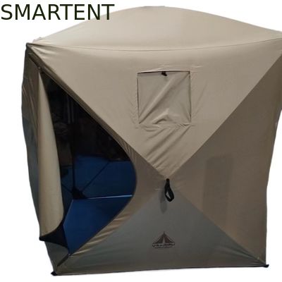 Comprar Tendas de caça portáteis de plástico poliéster revestidas com revestimento de PU 210D Oxford 150*150*170CM Fabricação em linha