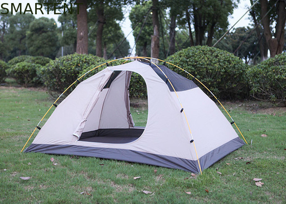 210*140*115CM 2 pessoas impermeável PU revestido tenda de trekking para entusiastas do ar livre fornecedor