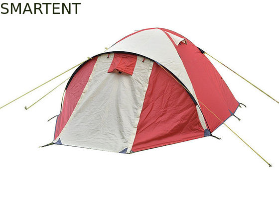 Comprar 350*210*135CM Área exterior Quatro Temporada Camper Shelter PU revestido Double Layer Trekking Tent Fabricação em linha