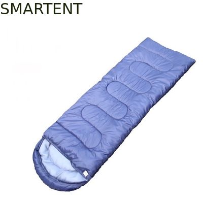 Comprar Saco de dormir de montanha de poliéster de 190T à prova d'água azul 210*75cm Fabricação em linha