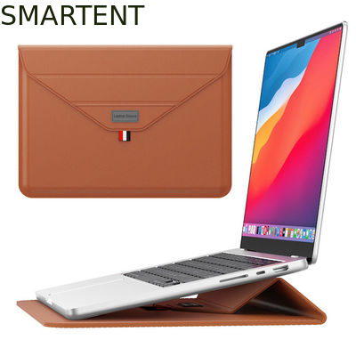 Comprar Moda Luxo Marrom PU Laptop Liner Case Manga Saco Para Profissionais On-The-Go Fabricação em linha