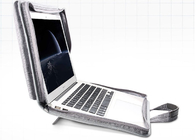 Saco portátil de computador de Oxford cinza com elementos de moda e design de costura fornecedor