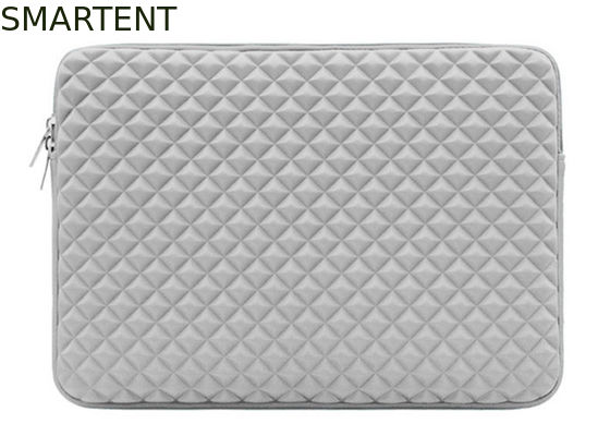 Comprar 7mm espuma acondicionamento laptop bolsas de manga cinza filme de compressão design com fecho de fecho Fabricação em linha